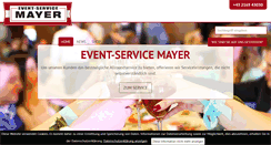 Desktop Screenshot of eventservice-mayer.at